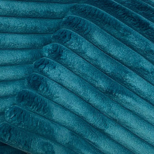 Tissu velours 19 bleu canard
