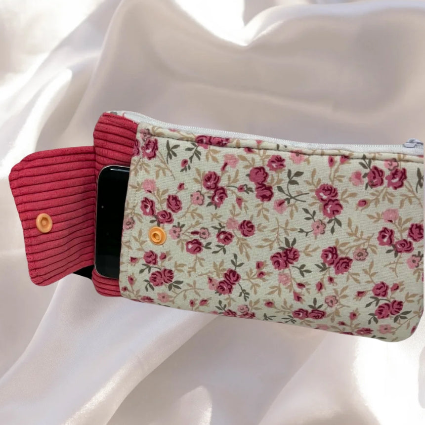 Pochette bandoulière  pratique &élégant- fait main